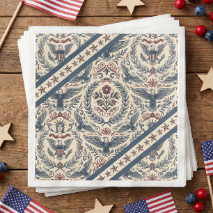Americana Eagles Stars & Stripes Diagonale ID1298 Serviette