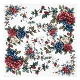 Americana Garden Patriot Rosen Fotodruck