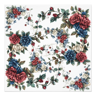 Americana Garden Patriot Rosen Fotodruck