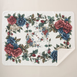 Americana Garden Patriot Rosen Sherpadecke