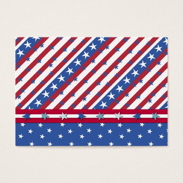 Americana Gift Tag (Vorderseite)