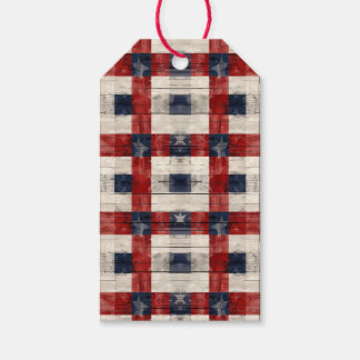Americana-Gitter-Geschenkanhänger Geschenkanhänger