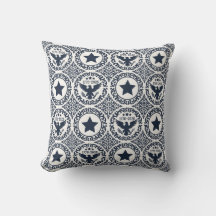 Americana Heritage Eagle Medaillon (Navy Creme)