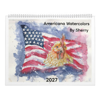 Americana-Kalender von Sherry Jarvis Kalender