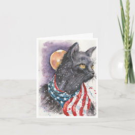 Americana-Katze Karte