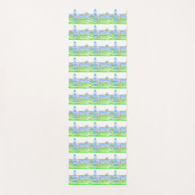 Americana Lighthouse Yoga Mat