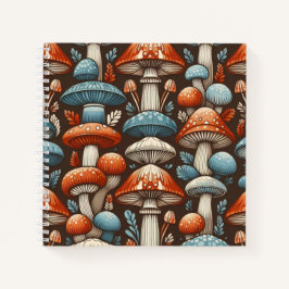 Americana Mushrooms Notizbuch