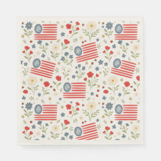 Americana Paper Napkin Serviette