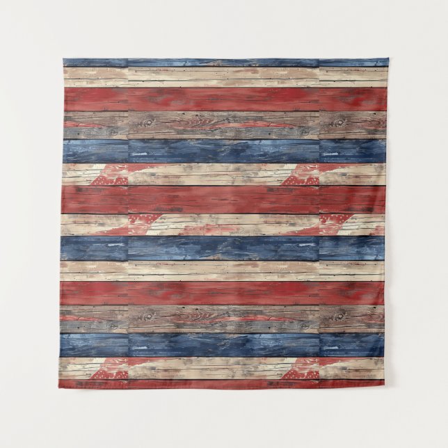 Americana//Patriotisch Wandteppich (Vorderseite)