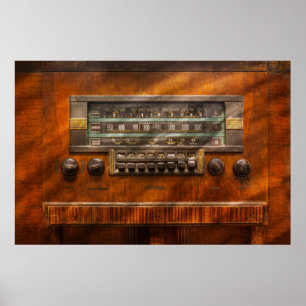 Americana - Radio - Erinnern Sie sich, wie Radio f Poster