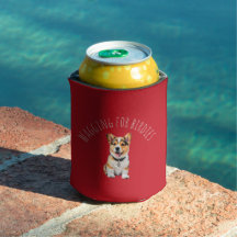 Americana Red Playful Corgi 'Wagging for Birdies'