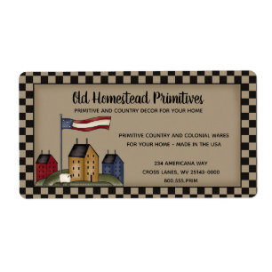 Americana Saltbox Primitiv Ländlich Rustikal