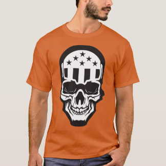 Americana Skull BW T-Shirt
