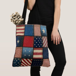 Americana über Print Tasche 1