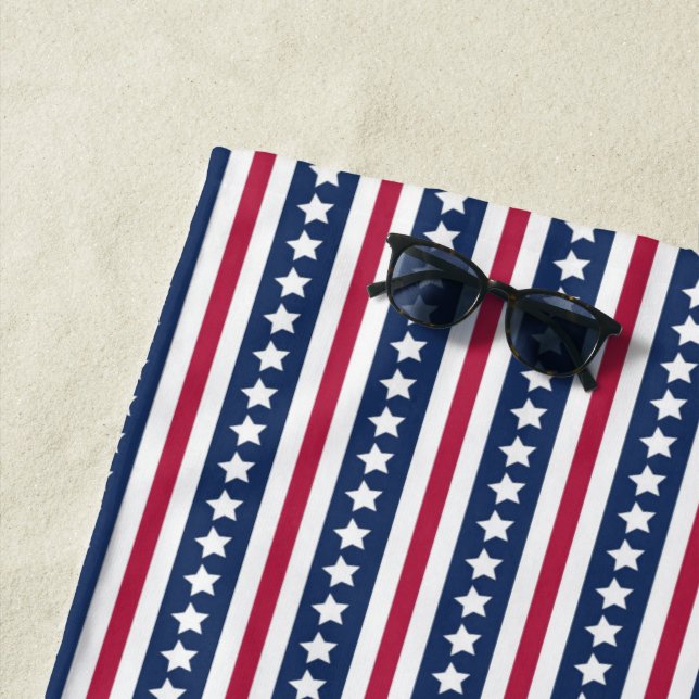 Americana US Flagge Strandtuch (Beispiel)