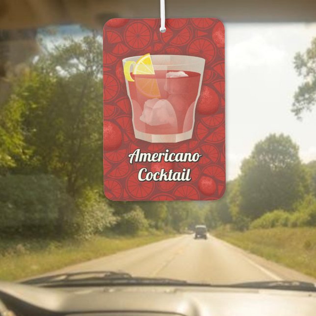 Americano-Cocktail Autolufterfrischer (Von Creator hochgeladen)