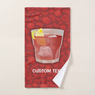 Americano Cocktail Badhandtuch Set