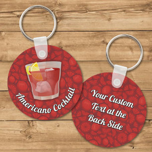 Americano Cocktail Schlüsselanhänger