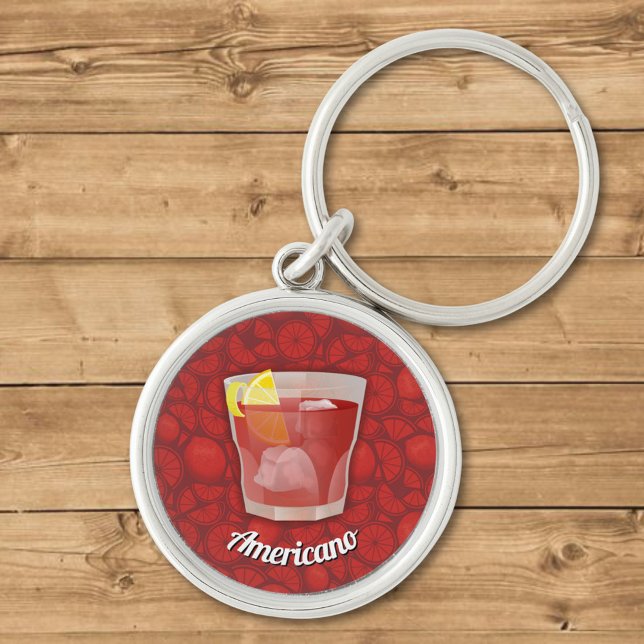 Americano Cocktail Schlüsselanhänger (Von Creator hochgeladen)
