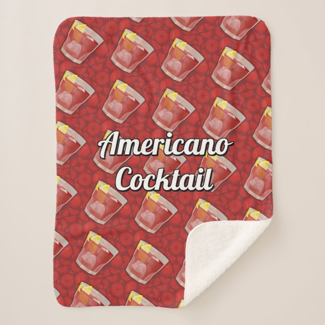 Americano Cocktail Sherpadecke (Vorderseite)