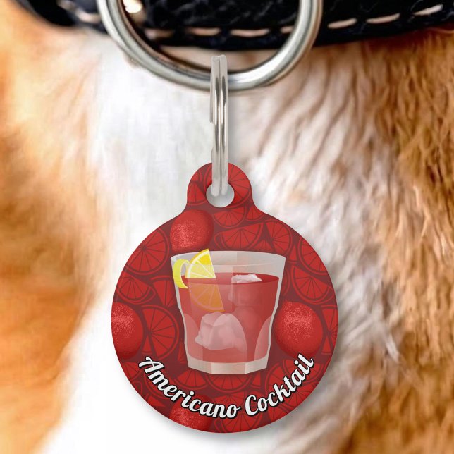 Americano-Cocktail Tiernamensmarke (Von Creator hochgeladen)