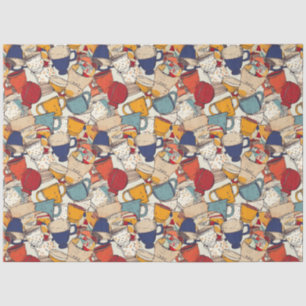 Americano Coffee No. 2 ephemera Collage Muster Seidenpapier