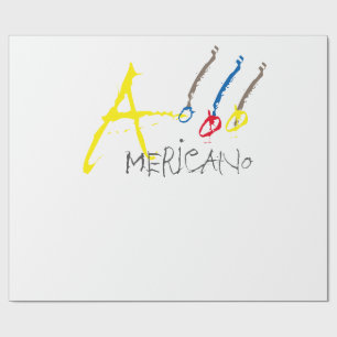 Americano Geschenkpapier