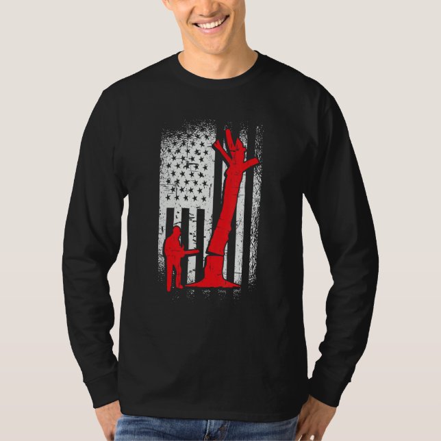 Americans Tree Cutter T-Shirt (Vorderseite)