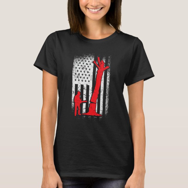 Americans Tree Cutter T-Shirt (Vorderseite)