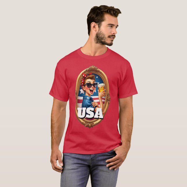 America's 250th Anniversary 4th of July 2026 T-Shirt (Vorne ganz)