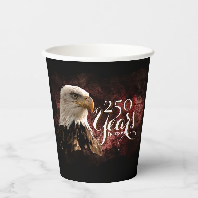 America's 250th Anniversary Bald Eagle  Paper cup Pappbecher (Vorderseite)