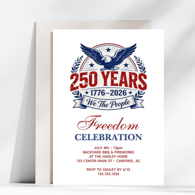 America's 250th Anniversary Event Einladung (Von Creator hochgeladen)