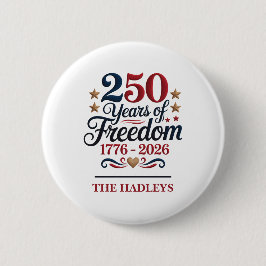 America's 250th Anniversary Name Button