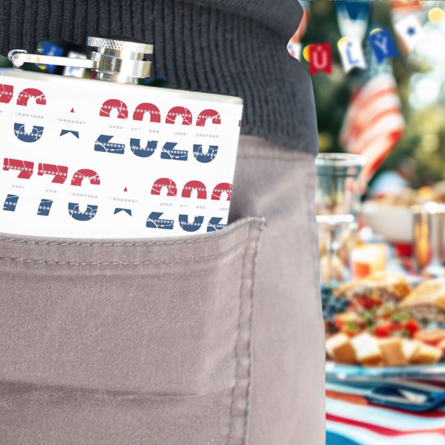 America's 250th Stars And Stripes1776-2026 Flachmann (Von Creator hochgeladen)