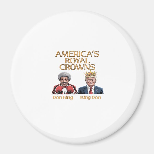 America's Crowns And Don Graphic Magnet (Vorne)