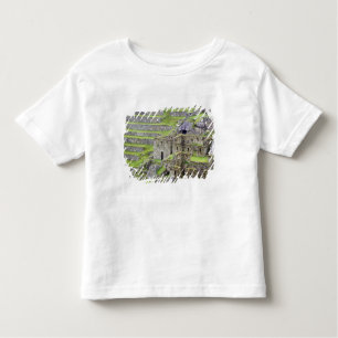 Americas, Peru, Machu PIcchu. Die alten 2 Kleinkind T-shirt