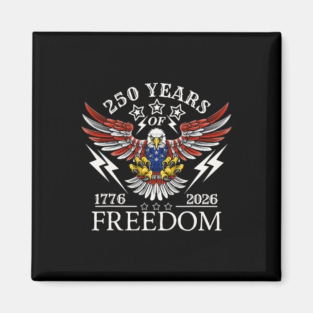 Americas Semi Quincentennial 250th Anniversary Com Magnet (Vorne)