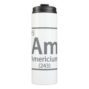 Americium - American Science Periodic Table Thermosbecher