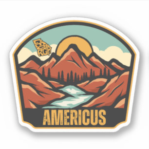 Americus, Georgia Aufkleber