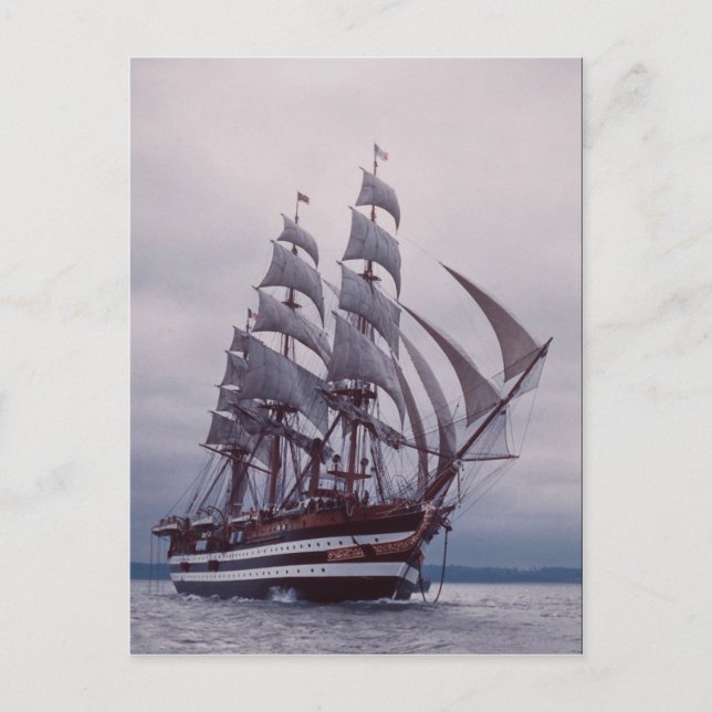 Amerigo Vespucci", Italien Postkarte (Vorderseite)