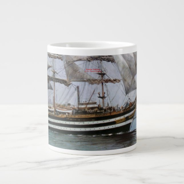 Amerigo Vespucci Jumbo-Tasse (Vorderseite)