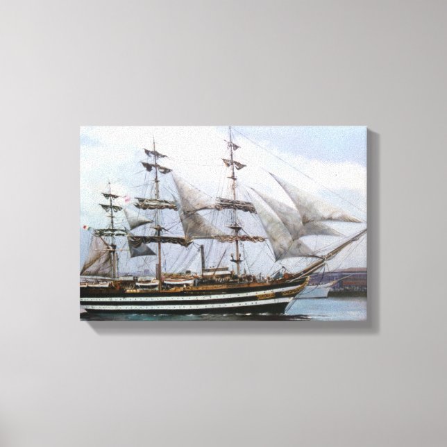 Amerigo Vespucci Leinwanddruck (Vorderseite)