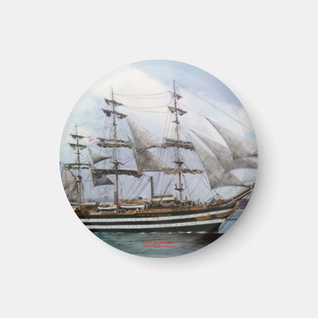 Amerigo Vespucci Magnet (Vorne)