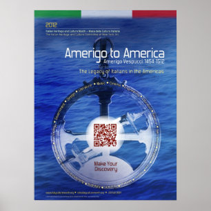 Amerigo Vespucci-Plakat 2012 Poster
