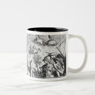 Amerigo Vespucci Zweifarbige Tasse