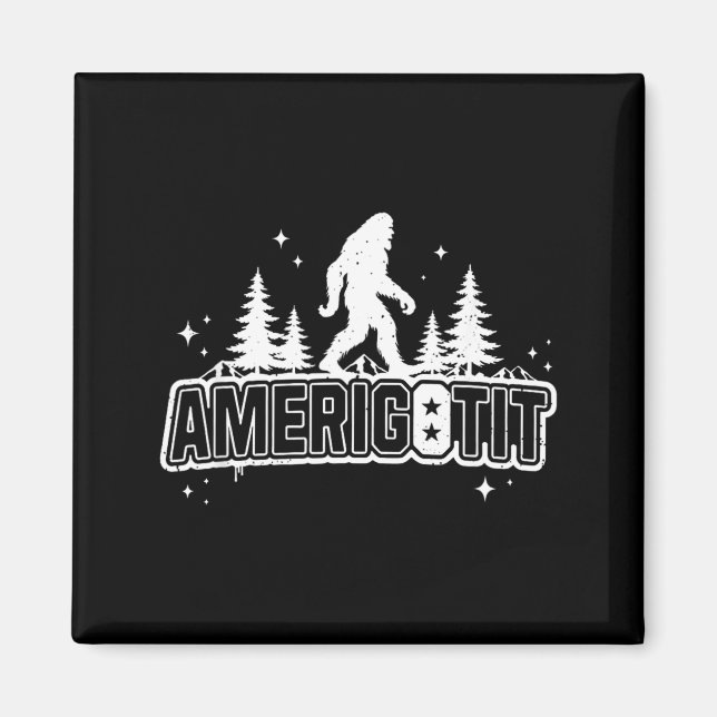 Amerigotit Funny Meme T 2025  Magnet (Vorne)