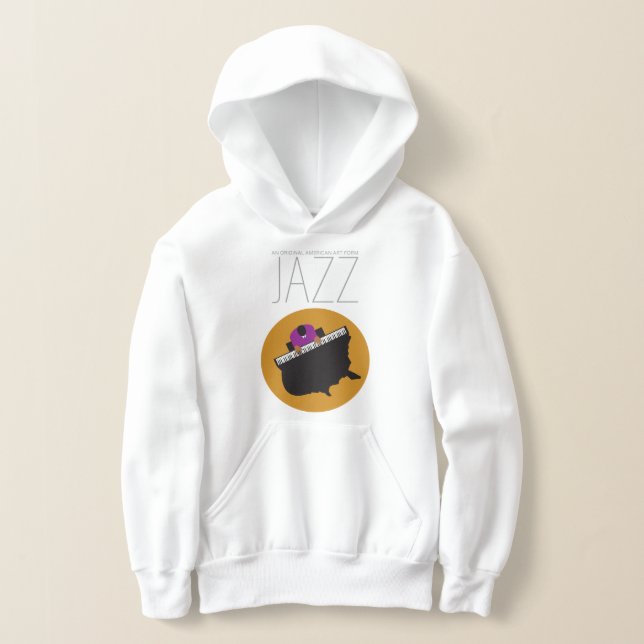 AmeriJazz Kids's Pullover Hoodie (Ablage )