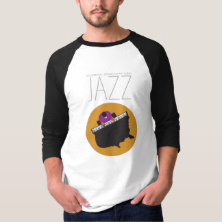 AmeriJazz Men Basic 3/4 Sleeve Raglan T - Shirt