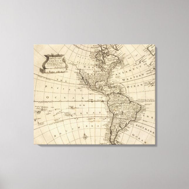 Amerika 10 leinwanddruck (Vorderseite)