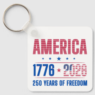 AMERIKA 1776 2026 250 Jahre Freiheit Schlüsselanhänger